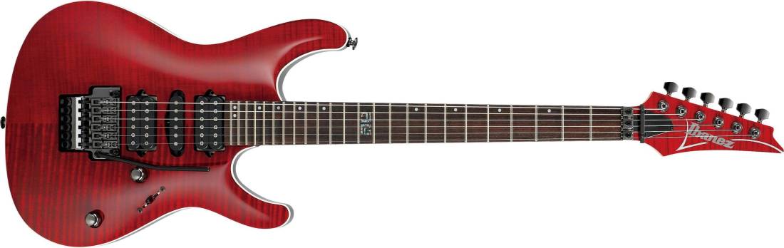 Kiko Loureiro Prestige Signature Electric Guitar - Transparent Ruby Red