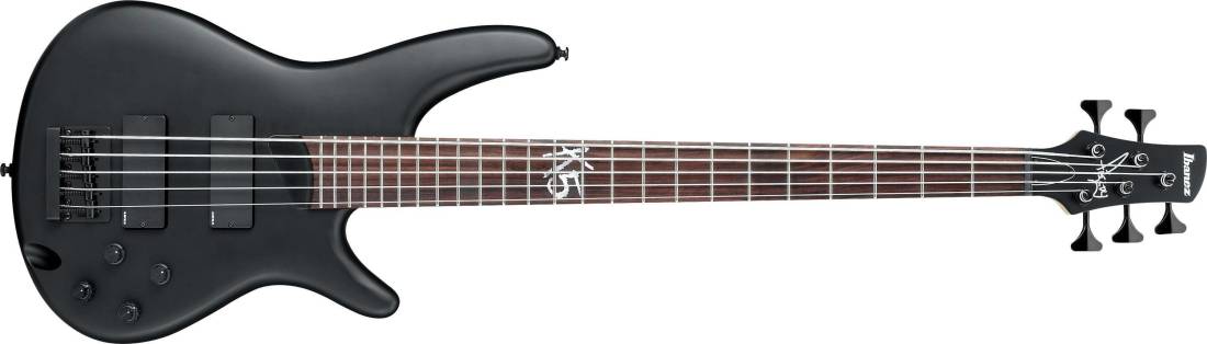 Fieldy Signature Electric Bass - Black Flat