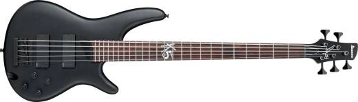 Fieldy Signature Electric Bass - Black Flat