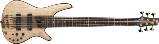 SR Premium Electric 6-String Bass - Natural Flat