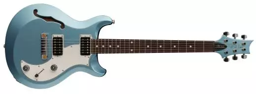 S2 Mira Semi-Hollow Electric Guitar (Dots) - Ice Blue Firemist