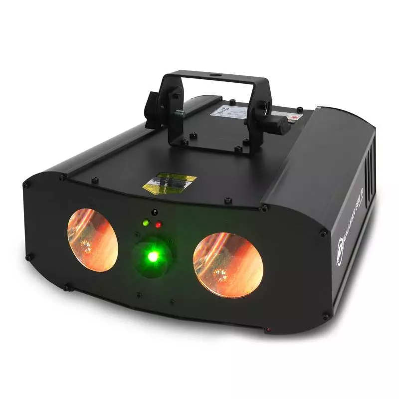 Remote Controllable Dual RGBW LED Moonflower and Laser