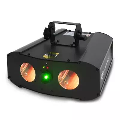 Remote Controllable Dual RGBW LED Moonflower and Laser