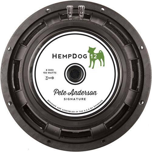 Hempdog 12 12\'\' Guitar Speaker w/Pete Anderson Signature Driver, 150W 8 Ohm