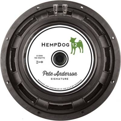 Eminence - Hempdog 12 12 Guitar Speaker w/Pete Anderson Signature Driver, 150W 8 Ohm