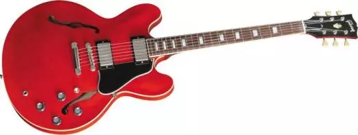 ES-335  Semi Hollow Electric Block Inlay - Antique Red Finish