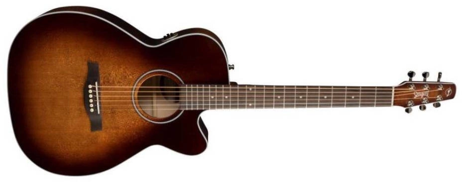 Performer CW Concert Hall Burnt Umber QIT Acoustic/Electric w/ Gig Bag