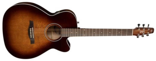 Performer CW Concert Hall Burnt Umber QIT Acoustic/Electric w/ Gig Bag