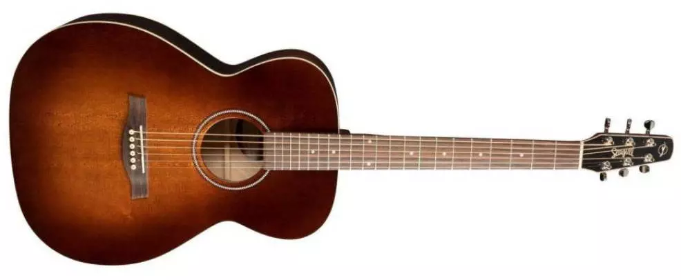 S6 Slim Concert Hall Acoustic/Electric Guitar - Burnt Umber