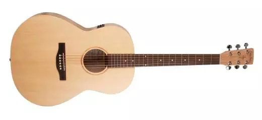 Trek Natural Folk Solid Spruce w/ Isys T Electronics