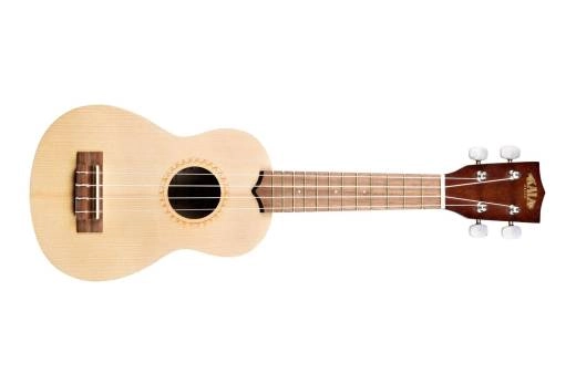 Kala - Satin Spruce/Mahogany Soprano Ukulele, Walnut Fingerboard