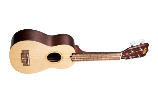 Satin Spruce/Mahogany Soprano Ukulele, Walnut Fingerboard