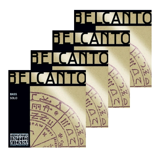 Belcanto 3/4 Bass Solo String Set