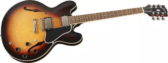 ES-335 Dot Semi Hollow Electric - Figured Top - Triple Sunburst Finish
