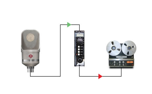 Twin Servo 500 Series Mic Preamp