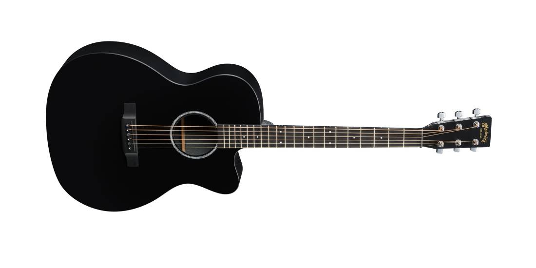 OM X-Series CE Acoustic/Electric with Cutaway - Black
