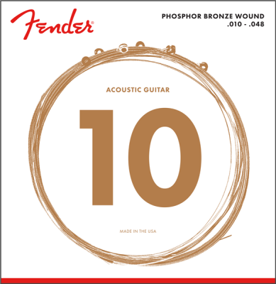 Fender - Phosphor Bronze Acoustic Strings