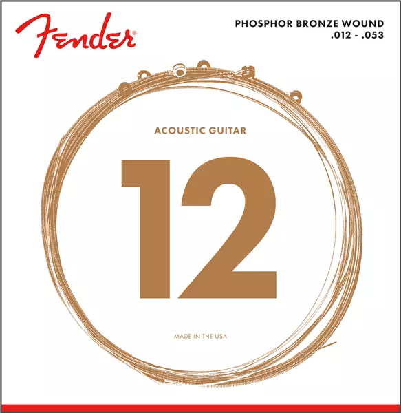 60L Phosphor Bronze Acoustic Strings 12-53