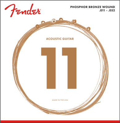 Fender - 60CL Phosphor Bronze Acoustic Strings 11-50