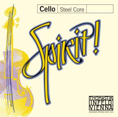 Spirit! Cello Single D String 3/4