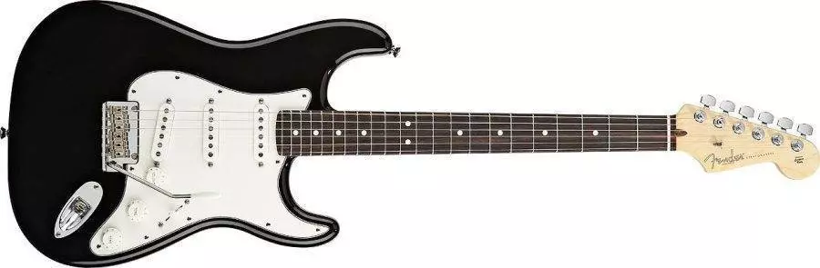 American Standard Stratocaster - Rosewood Neck in Black