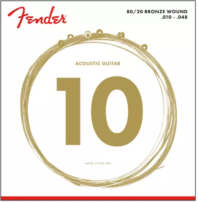 Fender - 80/20 Bronze Acoustic Strings