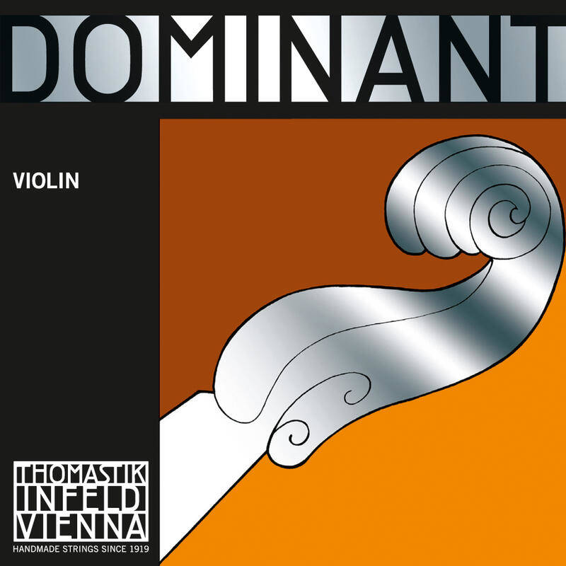 Dominant Violin Single G String 4/4 - synthetic/Silver Wound