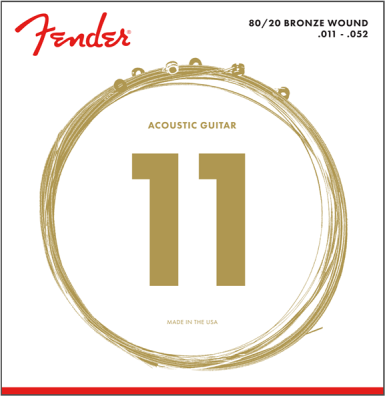 70CL 80/20 Bronze Acoustic Strings 11-50