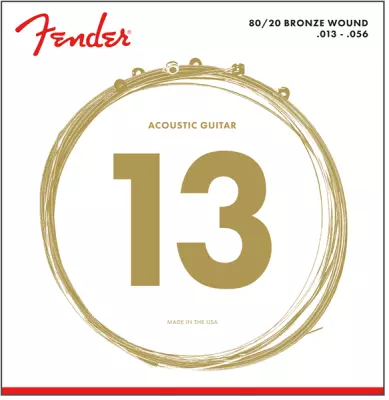 Fender - 70M 80/20 Bronze Acoustic Strings 13-56