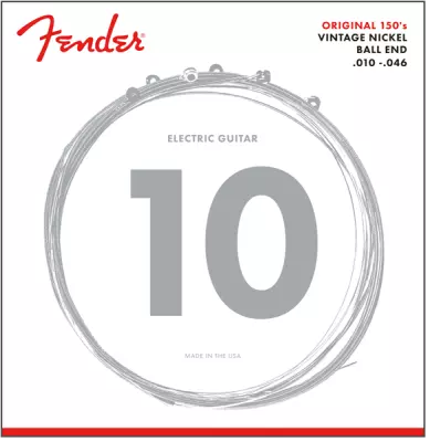 Fender - 150R Pure Nickel Electric Strings 10-46