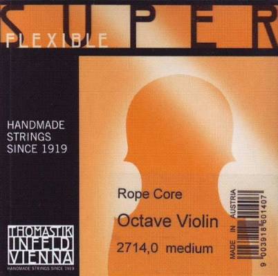 Superflex Octave Violin String Set