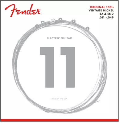 Fender - 150M Pure Nickel Electric Strings 11-49