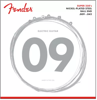 Fender - 250L Nickel Plated Steel Electric Strings 9-42