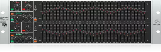 Behringer - ULTRAGRAPH PRO FBQ6200HD High-Definition 31-Band Stereo Graphic Equalizer with FBQ Feedback Detection System