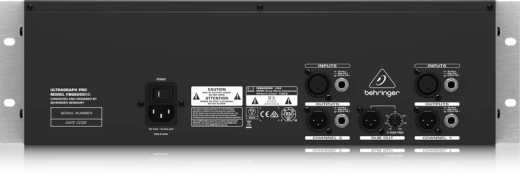 ULTRAGRAPH PRO FBQ6200HD High-Definition 31-Band Stereo Graphic Equalizer with FBQ Feedback Detection System