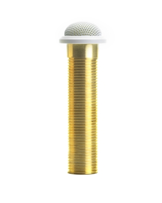 Shure - Microphone de surface  profil bas (omnidirectionnel) Microflex MX395 - Blanc