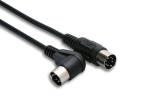 Hosa - Phantom Midi Cable, Right-angle 7-pin DIN to 7-pin DIN