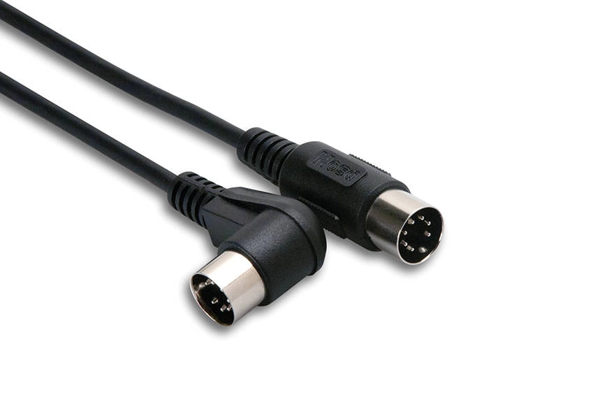 Phantom Midi Cable, Right-angle 7-pin DIN to 7-pin DIN