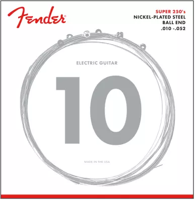 Fender - 250RH Nickel Plated Steel Electric Strings 10-52