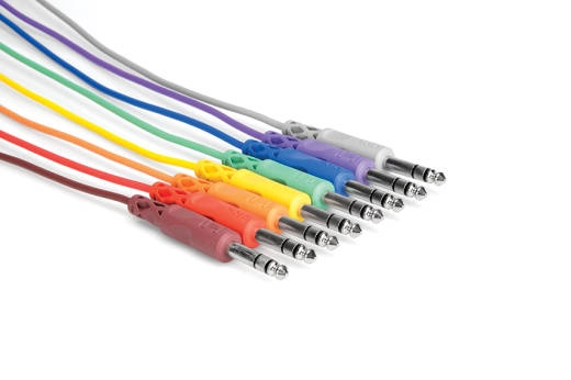 Hosa - Balanced Patch Cables, 1/4 inch TRS to Same, 3 ft