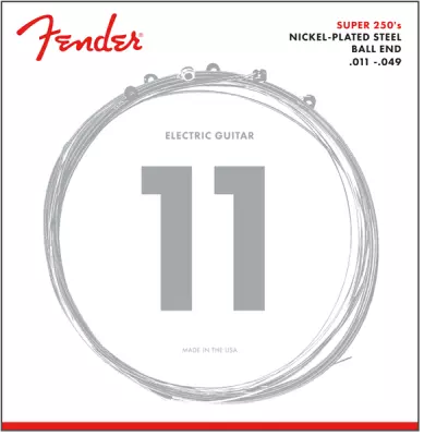 Fender - 250M Nickel Plated Steel Electric Strings 11-49