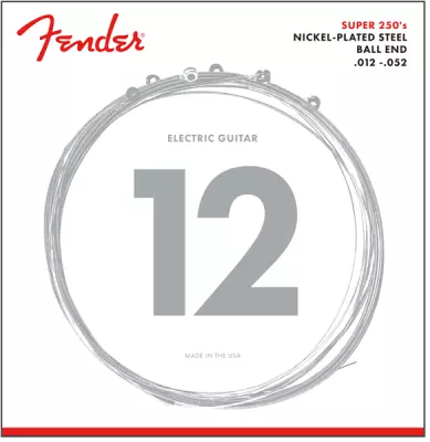 Fender - 250H Nickel Plated Steel Electric Strings 12-52