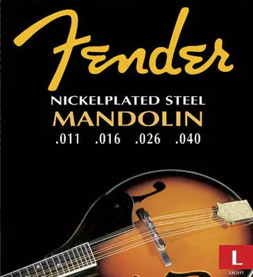 Fender - Mandolin Nickel Plated Steel Strings Light