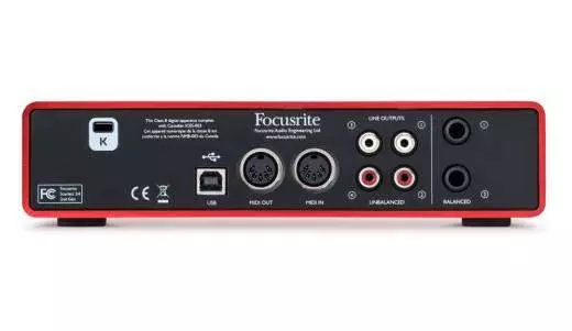 Scarlett 2i4 Gen2 - 24/96 2 In, 4 Out USB 2.0 Audio Interface