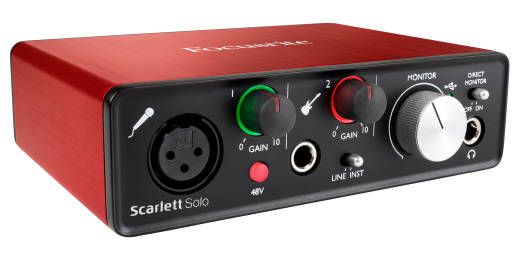 Scarlett Solo Gen2 - 24/96 2 In, 2 Out USB 2.0 Audio Interface