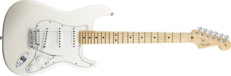 Fender American Standard Stratocaster - Maple Neck In White
