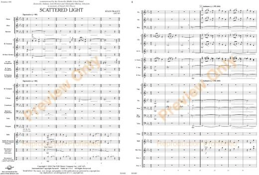 Scattered Light - Fraley - Concert Band - Gr. 2.5