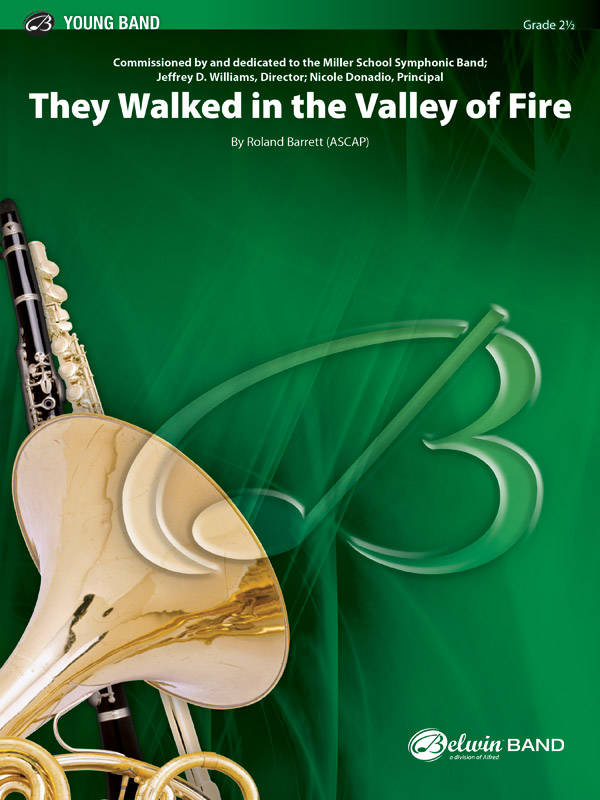 They Walked in the Valley of Fire - Barrett - Concert Band - Gr. 2.5