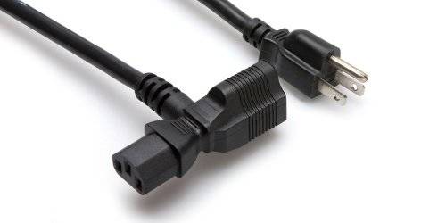 PWD-401 Daisy Chain Power Cable, IEC C13 to NEMA 5-15P - 1 Foot
