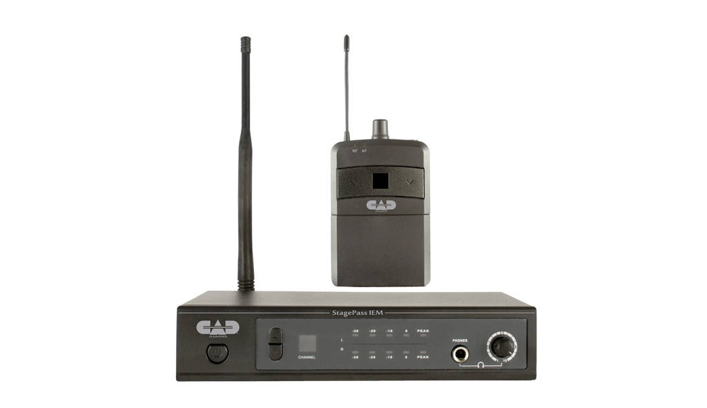 StageSelect IEM UHF In-Ear Monitor Wireless System